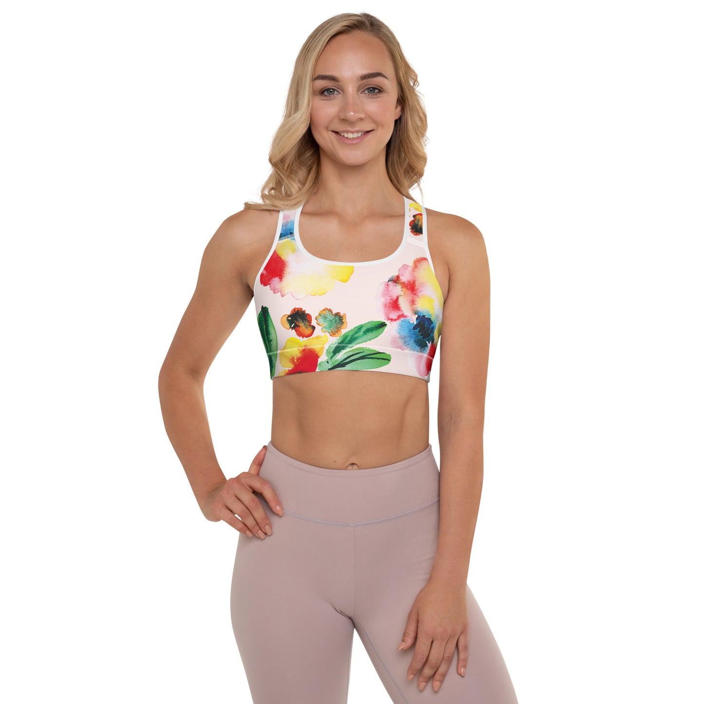 Floral Sports Bra