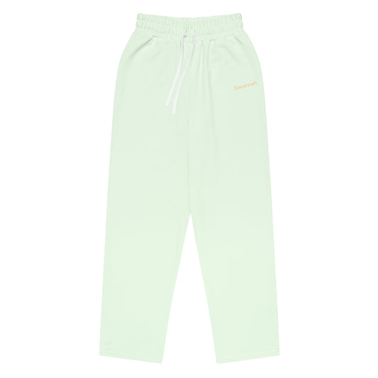 Honeydew Wide-leg Joggers